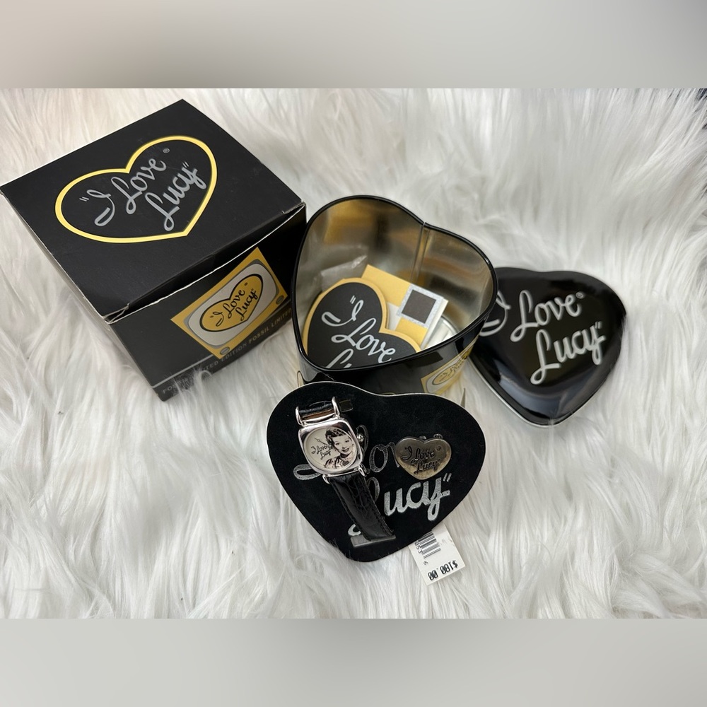 I Love Lucy Fossil Watch in the original packaging new vintage watch